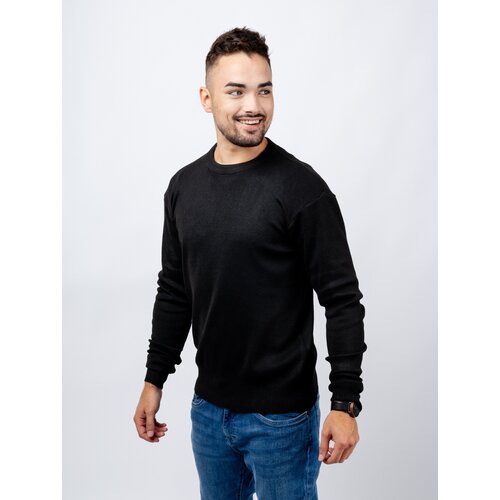 Glano Man Sweater - black Cijene