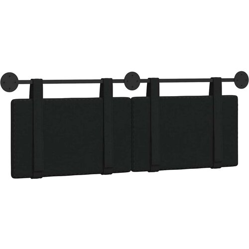  Držeće uzglavlje Zidne Jednobojno Crna 150 x 55 x 5 cm tkanina - Crna 140 cm bez LED svjetla Slike