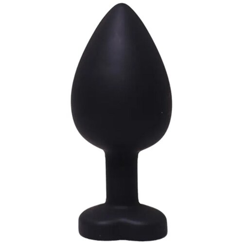 Fantasy toys Anal butt plug Black M Slike