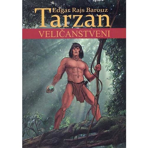 Otvorena knjiga Edgar Rajs Barouz - Tarzan veličanstveni Slike