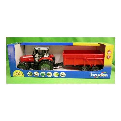 Bruder traktor sa prikolicom 2045 ( 6540 ) Cene