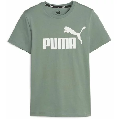 Puma ESS LOGO TEE B Majica za dječake, khaki, veličina