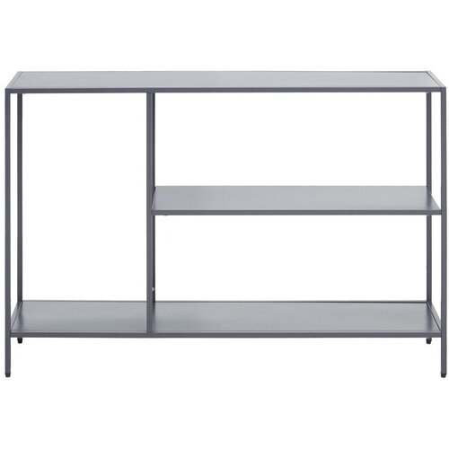 Premier Housewares Sivi željezni pomoćni stol 30x120 cm Acero &amp;ndash; Slike