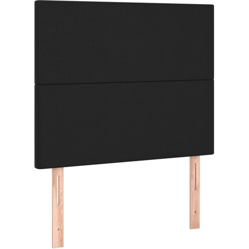  Uzglavlje crno 80x5x118/128 cm umjetna koža Slike