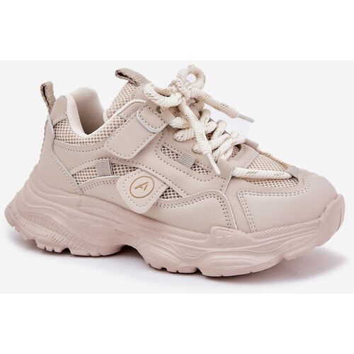 Boto Children's Sneakers On Platform Beige Hanomess Cene