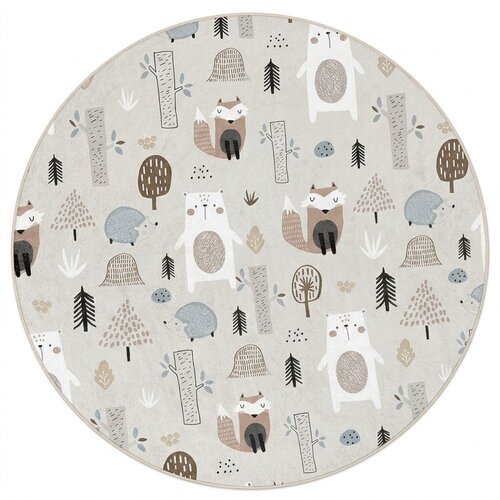 Mila Home Periv dječji tepih ø120 cm Forest Friends – Cene