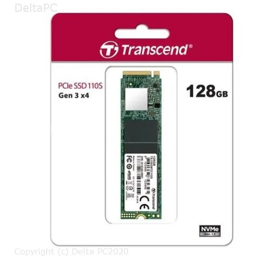 SSD 128GB TS 110S PCle M.2 2280 NVMe