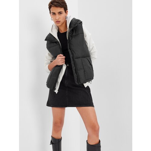 GAP Quilted Zipper Vest - Women Cene