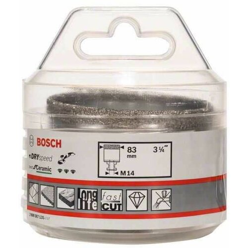 Bosch dijamantska burgija za suvo bušenje dry speed best for ceramic 2608587135/ 83 x 35 mm Cene