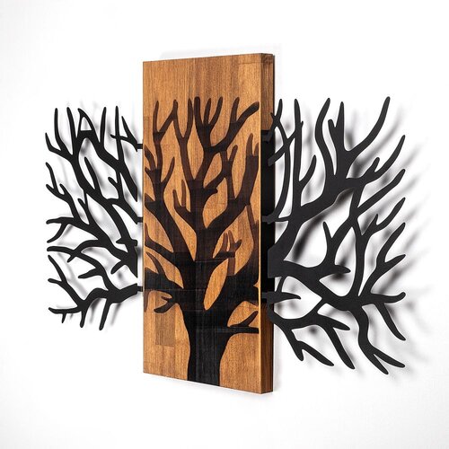 Wallity Zidna dekoracija Horn Tree-381, 59x96cm, Hrast Cene