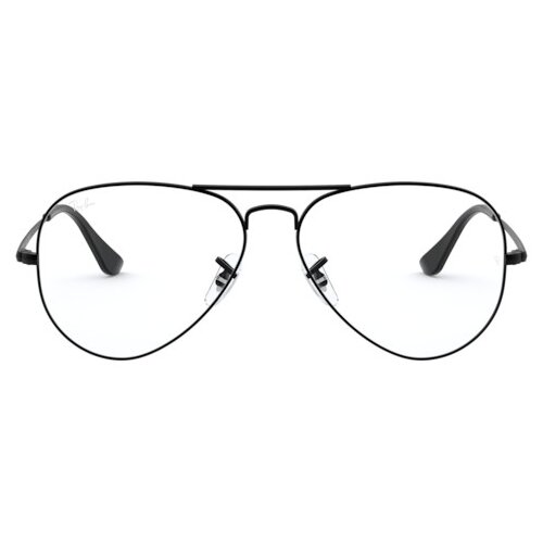 Ray-ban Aviator RX6489 2503 M (55) Črna/Kristalna Slike