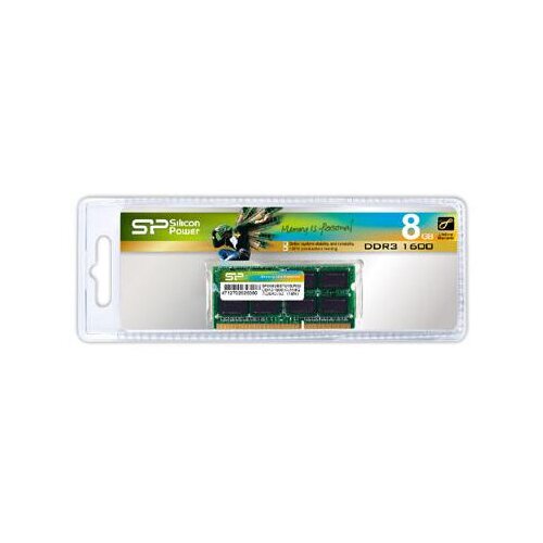 SiliconPower RAM SODIMM DDR3L 8GB 1600MHz SP008GLSTU160N02 Cene