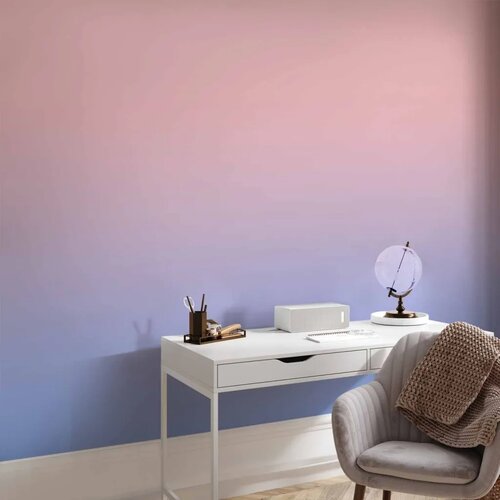  Foto tapeta - Pink Dawn - Gradient Background from Pink to Cool Blue 150x105 Premium Slike