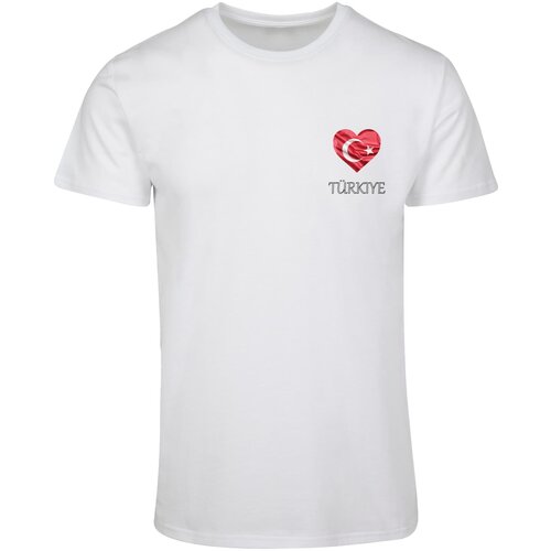Merchcode Men&amp;#039;s T-shirt Football - Turkey white Slike