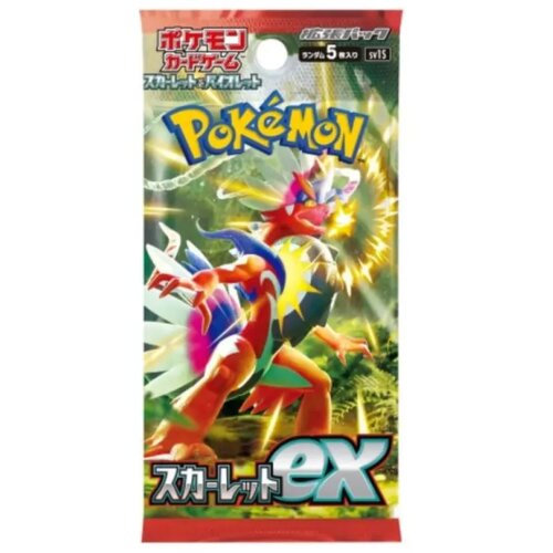 The Pokemon Company pokemon tcg: scarlet ex - booster box (single pack) [kr] Slike