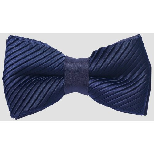 ALTINYILDIZ CLASSICS Men's Navy Blue Pleated Bow Tie Slike