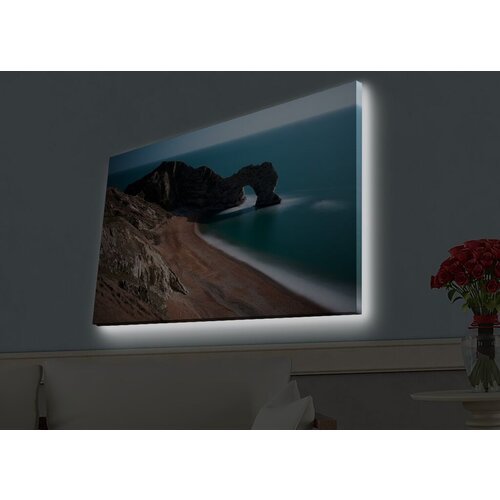 Wallity Slika sa LED osvetljenjem 4570HDACT-001, 45x70 cm Cene