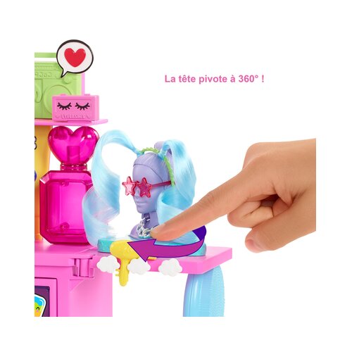 Barbie Igralni komplet z , styling mizo in več kot 45 dodatki Slike