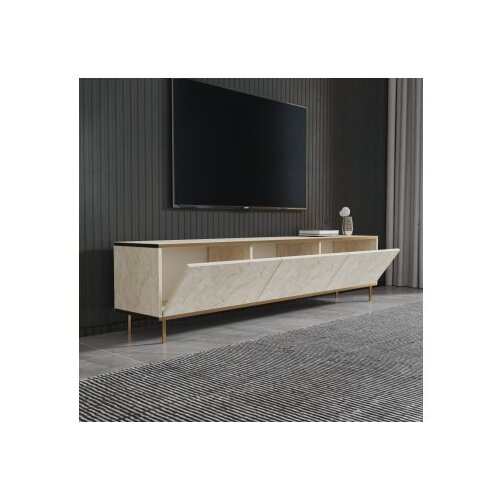Hanah home TV ormarić Imaj, 180x45.2x35 cm, krem Slike