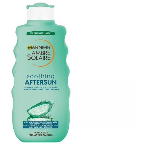 Garnier Ambre Solaire umirujući Losion za lice i telo posle sunčanja Aloe Vera 400ml Slike