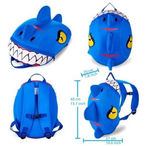  CrazySafety ruksak za djecu Dino - plavi Slike