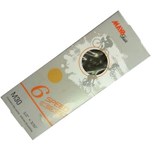  Lanac mtb maya (pyc) M30 1/2&amp;quot;x3/32&amp;quot;x116L (6 brzina) Slike