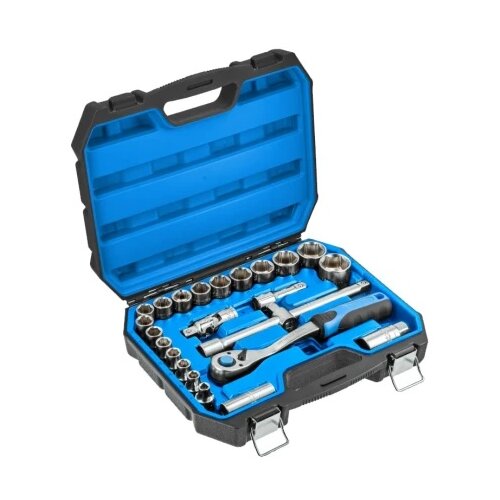 Hogert HT1R410 set nasadnih ključeva, 1/2&amp;quot;, 24 dela, sa kutijom ( HT1R410 ) Slike