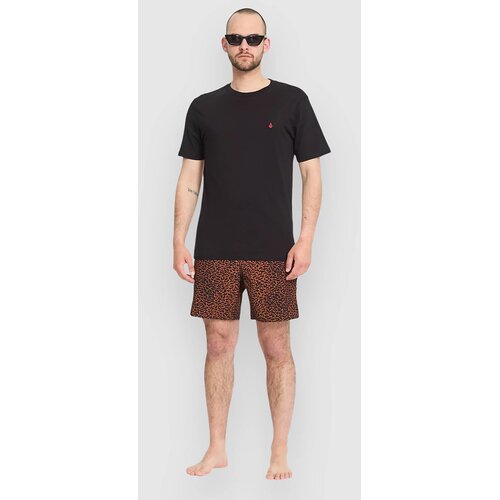 Volcom Melange Trunk 17 Boardshorts brown horn Slike