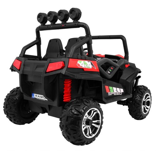  Buggy na akumulator Grand 4x4 LIFT - dvosjed - crveni Slike