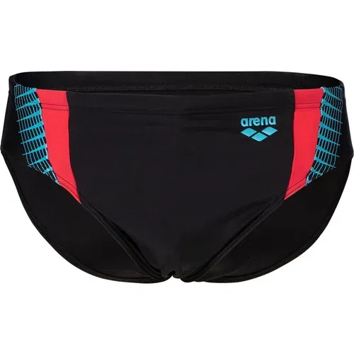Slip Nuoto Uomo Arena Threefold R - Tessuto MaxFit Eco, Cloro Resistente, UPF 50+, Taglio Sportivo - Foto 6