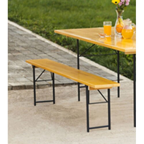 MEDEKS Klupa vrtna ELEGANCE 25x140cm Slike