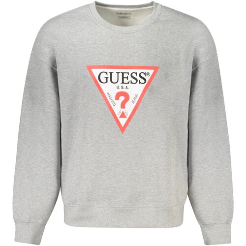 Guess Jeans SWEATSHIRT WITHOUT ZIP MEN GREY Slike
