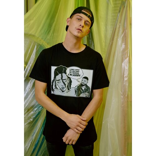 MT Men Sorry t-shirt black Cene