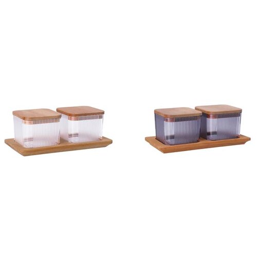  STAKLENKE S PODLO&amp;Scaron;KOM SET 2/1 26*9CM 82932 Slike