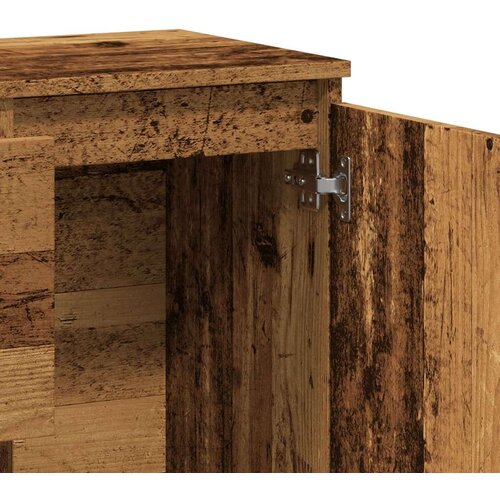 VidaXL Komoda boja starog drva 102x35x70 cm od konstruiranog drva Slike