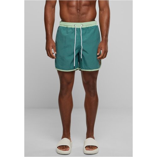 Urban Classics Men's Retro Swimwear - Green Cijene