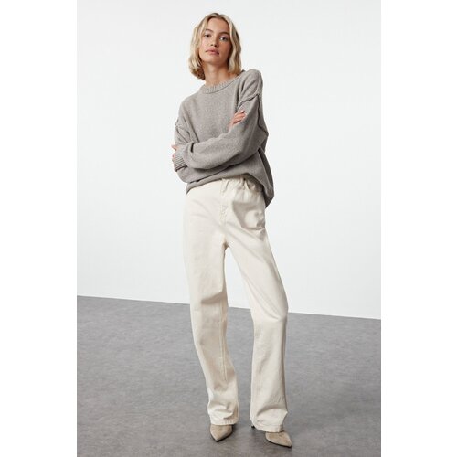 Trendyol Mink More Sustainable Basic Knitwear Sweater Cene
