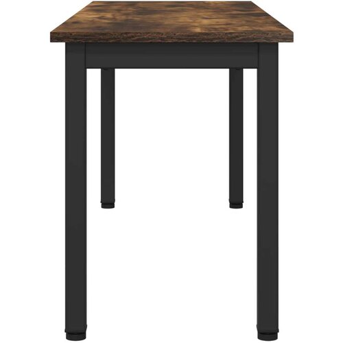  Klupa Dimni hrast 110 x 35 x 45 cm Konstruirano drvo Slike