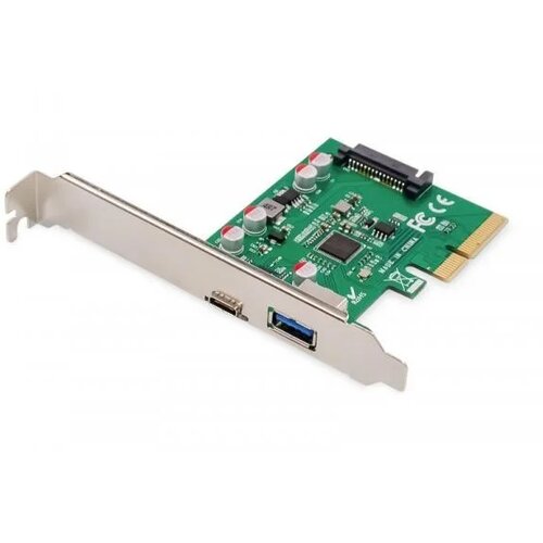PCI Express card USB 3.1 SuperSpeed USB C + USB A DS-30225 Cijene