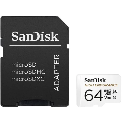 Sandisk High Endurance 64 GB SDSQQNR-064G-GN6IA Micro SDHC 64 GB Memorijska kartica