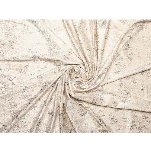 Mendola Fabrics Kremno bela zavesa 140x260 cm Lhasa –