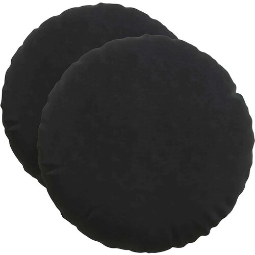  Jastučići za sjedenje 2 pcs Crna &amp;Oslash; 40 x 13 cm Bar&amp;scaron;un Slike