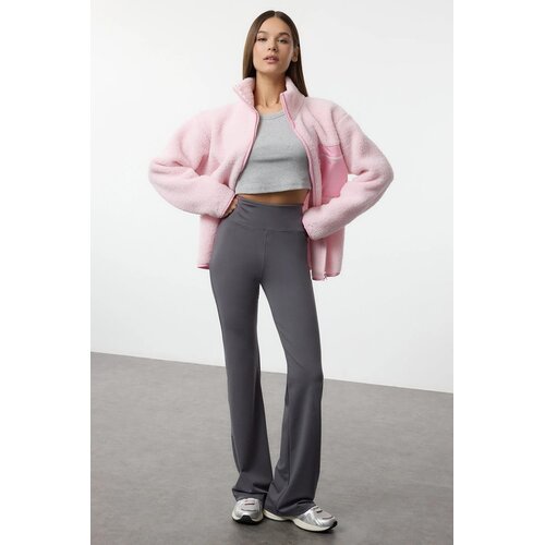 TRENDYOLMILLA Ženske pantalone Twoaw25Ea00038, Tamnosive Slike
