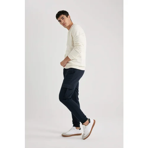 Defacto Slim Fit Rib Hem With Cargo Pocket Sweatpants