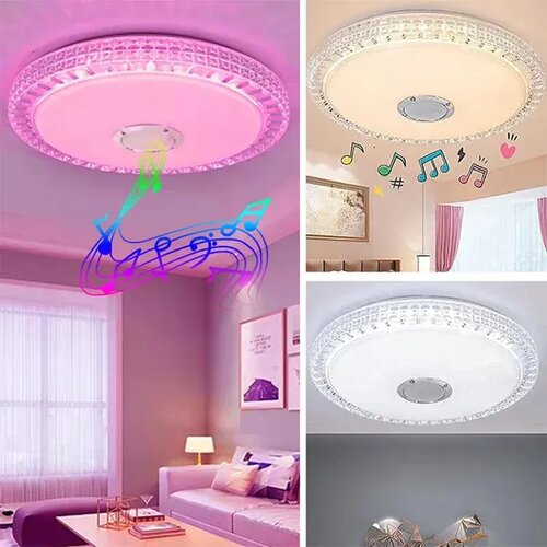  led plafonjera sa zvučnikom rgb 48w Cene