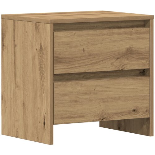 VidaXL Nočna omarica Artisanal Oreh 45x34x44,5 cm Inženirski les, (22008258) Slike