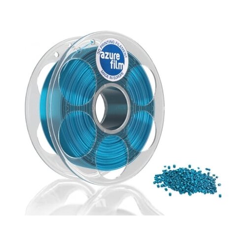 AzureFilm petg blue transparent, 1.75mm / 1000g Cene