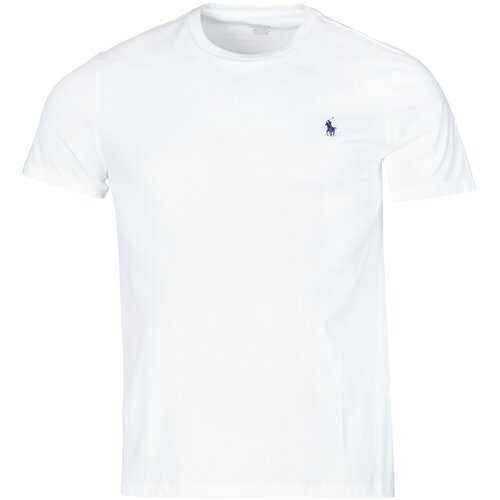 Polo Ralph Lauren T-SHIRT AJUSTE COL ROND EN COTON LOGO PONY PLAYER Bijela Slike