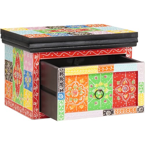 VidaXL Noćni ormarići 2 kom 40x30x28 cm Čvrsto drvo manga i kompozitno drvo Slike