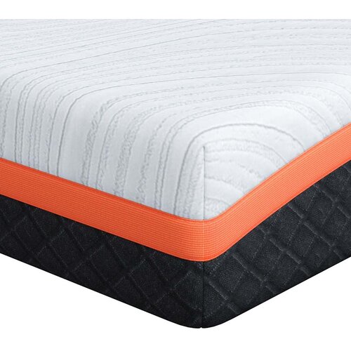  Madrac Bijela i crna 90 x 200 cm Žakar tkanina Slike